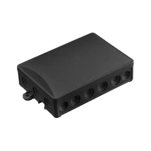 Pawbol kötődoboz falon kívüli 90x130x40 mm fekete IP54 A.0065C