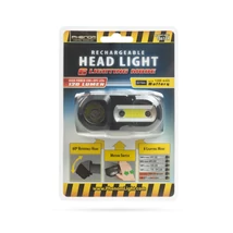 COB+XPE LED-es fejlámpa - mozgásérzékelővel - akkumulátorral 18616A