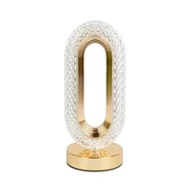 Phenom Dubai LED asztali lámpa arany akkumulátoros USB-C 12504