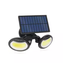 Solar reflektor mozgásérzékelővel 2 COB LED 8W  dönthető 55283