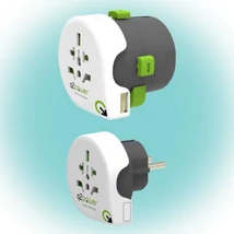 Q2 POWER Utazóadapter "Qdapter 360 USB" 2.100130 