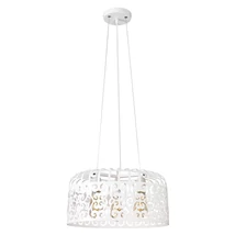 R.2163 Alessandra függ. E27 3x60W,matt feh#r