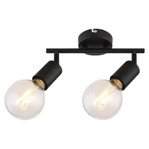 R.3987 Lamar,bel.Spot, E27 2x MAX 40W,m.fekete