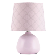 R.4384 Ellie asztali lámpa E14 max40W rózsaszín
