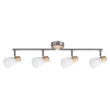 R.6489 Gavin 4-es spot E14 4x40W sz.króm bükkfa
