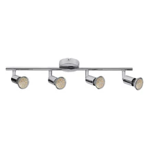 R.6988 Norton LED 4-es szpot GU10 4x3W króm