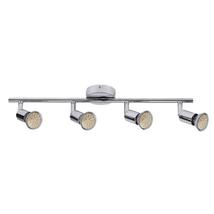 R.6988 Norton LED 4-es szpot GU10 4x3W króm