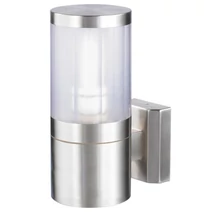 R.8166 Atlanta kült fali E27 60W, inox IP44