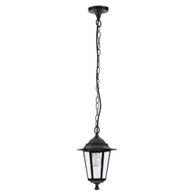 R.8208 Velence kült függ E27 60W fekete IP43