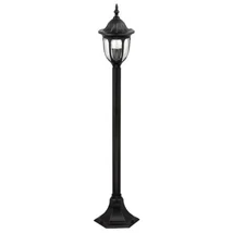 R.8345 Milano kült álló 1m E27 60W fekete IP43