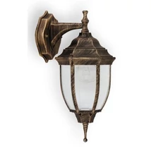 R.8451 Nizza kült fali le E27 60W a. arany IP43