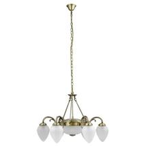 R.8536 Maya 6ágú csillár E14 6x40W bronz