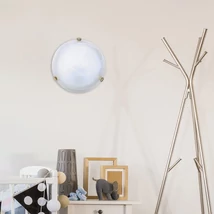 R.3201 Alabastro mennyD30 E27 60Wfehér/arany