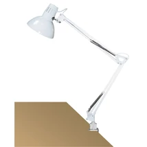 R.4214 Arno asztali E27 60W,fehér,fém satuval