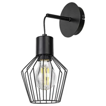 R.3538 Belano bel. Fali, E27 1x MAX 40W,fekete