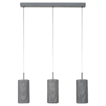 R.3019 Callia,bel.Függ.E14 3x MAX 25W,szürke