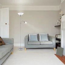 R.4059 Diana álló E27 60W+E14 40W kr-fehér