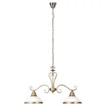 R.2757 Elisett 2ágú függeszték E27 2x60W bronz