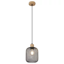 R. 3131 Grendel,belt.függ.E27 1x60W,bükk+fek.D15