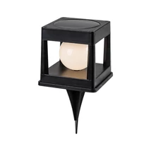 Rábalux Holne kültéri földbe szúrható LED lámpa 0,3W CCT fekete H11,5cm IP44 77188