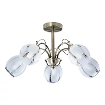 R.2271 Joel 5ágú csillár E27 5x60W, bronz