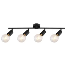 R.3989 Lamar,bel.Spot, E27 4x MAX 40W,m.fekete