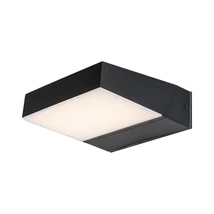 Rábalux Laxa kültéri LED fali lámpa 14W CCT fekete L18cm IP54 77121