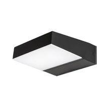 Rábalux Laxa kültéri LED fali lámpa 14W CCT fekete L18cm IP54 77121