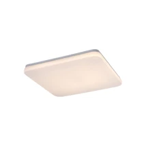 Rábalux Lowar kültéri LED mennyezeti lámpa négyzet 36W 41x41cm IP44 77136