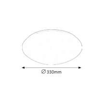 R.3438 Lucas beép.LED 18W D33 fehér IP44