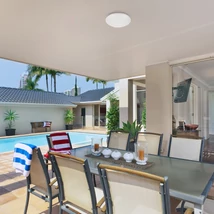 R.3418 Lucas menny. 12W fehér szenzoros, IP44