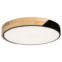 R.3528 Maple,bel.menny,LED 24W,fa/fekete,D42cm