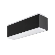 Rábalux Mataro kültéri LED fali lámpa 12W 3000K fekete L23cm IP54 77114
