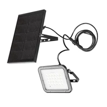 Rábalux Melk kültéri szolár LED fali lámpa 6,5W CCT fekete L19cm IP65 77141