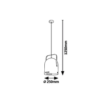R.7016 Minuet függeszték E27 MAX 40W
