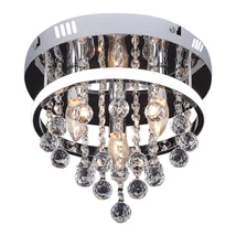 R.2236 Pallas,bel.menny,LED20W+3xE14,króm,D30cm