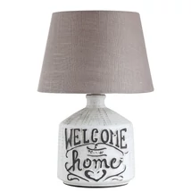 R.4386 Petra kerámia asztali E14 40W bézs/fehér