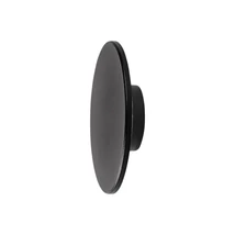 Rábalux Rust kültéri LED fali lámpa 15W CCT fekete D22cm IP65 77151