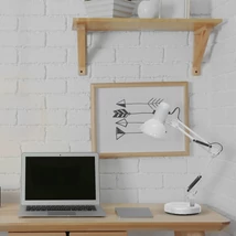 R.4211 Samson asztali E27 60W, fehér