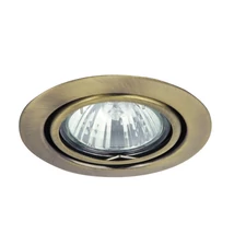 R.1095 Spot relight kör bill. GU5.3 antik bronz