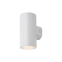 Rábalux Urfa kültéri LED fali lámpa kör 18W CCT fehér H16cm IP65 77162