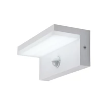 Rábalux Zaragoza kültéri LED fali lámpa mozgásérzékelővel 9W CCT fehér L21cm IP54 77116