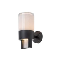 Rábalux Leitha kültéri LED fali lámpa 12W 3000K fekete H22,5cm IP44 77130