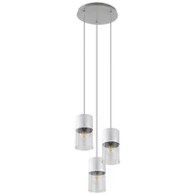 R. 3155 Zelkova,belt.függ.E27 3xMAX40W,s.alu,D12