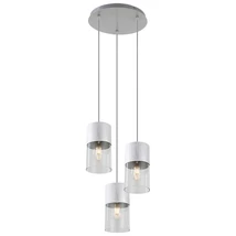 R. 3155 Zelkova,belt.függ.E27 3xMAX40W,s.alu,D12