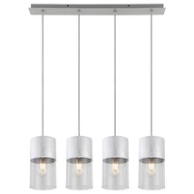 R. 3156 Zelkova,belt.függ.E27 4xMAX40W,s.alu,D12