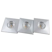 R.1079 Randy spot 3x fix LED 4W,szögl,króm,IP44