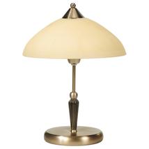 R.8172 Regina asztali E14 40W bronz-krém búra