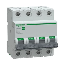 Schneider kismegszakító 4P C 6A 6kA Easy9 Pro EZ9F57406