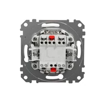 Schneider Sedna Design 102 kétpólusú kapcsoló piros ellenőrzőfénnyel SDD111102N